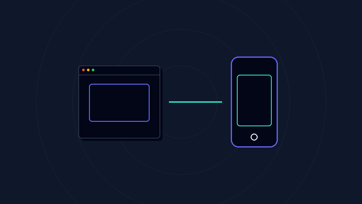 Локальное веб-приложение соединено с телефоном через HTTPS